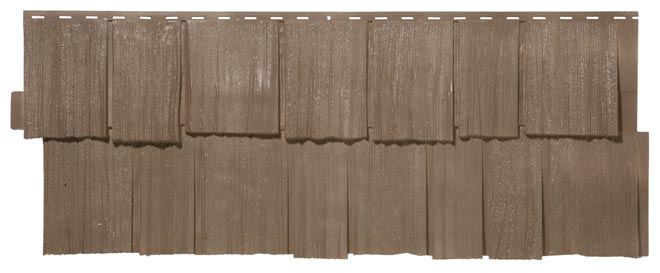 Produktbild von Vorhangfassade Novik Schindeln